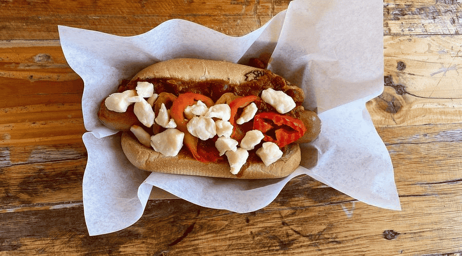 The camper’s hot dog
